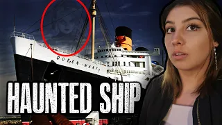 The Most Haunted Ship In The World! (The RMS QUEEN MARY) *CREEPY*