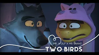 Two Birds - Mr. Wolf x Mr. Snake Edit | Fluffyvenom | Floofy Venom |