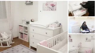 BABY ROOM TOUR 2020: ORGANISATION & DÉCORATION DE CHAMBRE DE BÉBÉ! || BABY GIRL NURSERY TOUR 2020!!