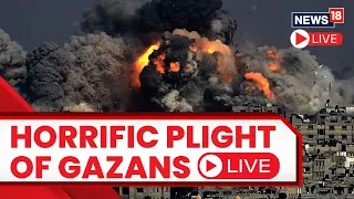 Israel Bombs Gaza Day 9 LIVE | Gazans Fear More Destruction | Israel Vs Palestine LIVE Updates |N18L