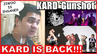 KARD 'GUNSHOT' MV REACTION BY INDIAN HIDDEN KARD! JIWOO IS INSANE!!! WAY WITH WORDS!