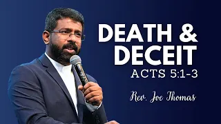 Death and Deceit | Acts 5:1-3 | Rev. Joe Thomas