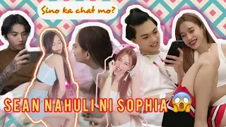 SEAN NAHULI NI SOPHIA MY KACHAT NA IBA? Yabby forever #yabby #sabbyandsophia #seanphia #trending