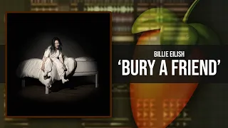 Remake: Billie Eilish - bury a friend / FL Studio! + FLP Free
