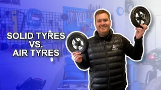 Solid Tyres vs Air Filled Tyres For Electric Scooters | E-Ridez - UK E-Scooters