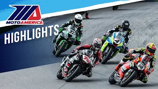 Extended Race: MotoAmerica Supersport Highlights at Alabama 2023