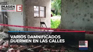 Continúa recuento de daños por sismo