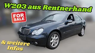 Mercedes W203 200K FOR SALE | Was passiert mit der Motorschaden C-Klasse? MB Youngtimer Parts