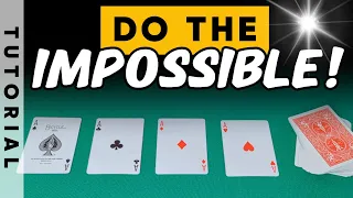 Aces Revealed: Incredible Self-Working Card Trick Tutorial!