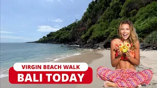 🇮🇩 BALI TODAY | Walking tour in VIRGIN Beach Karangasem Bali Indonesia | Bali Travel Vlog 2023