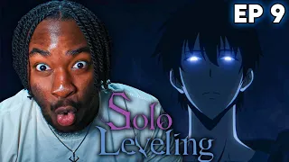 JINWOO VS KANG!!! SOLO LEVELING EPISODE 9 REACTION