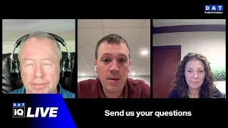 DAT iQ Live: DAT's Data Analytics team examines current freight market conditions: Ep. 256
