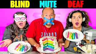 BLIND DEAF MUTE BAKING CHALLENGE