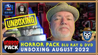 HORROR PACK AUGUST 2022 DVD + Blu Ray Subscription Unboxing & Review - Elevated Horror