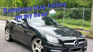 Mercedes SLK roof leak traced