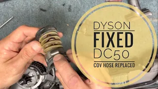 Dyson No suction?! Vacuum repair man shows how to replace a commonly failed part on a Dyson DC50