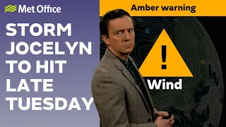 22/01/2024 – Storm Jocelyn on the way - Met Office Weather Forecast