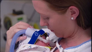 See a mother hold her 8-day-old baby for the first time | Keeping Australia Alive