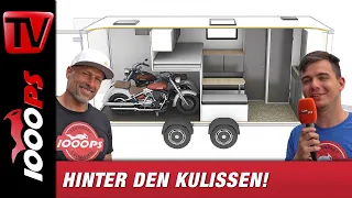 Sportcaravan - perfekt für deinen Motorradurlaub? 1000PS zu Besuch in der Caravan Manufaktur