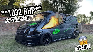 MY 1034 BHP FORD TRANSIT MK7 **RS SWAP** FIRST DRIVE