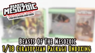 Beasts of the Mesozoic | Unboxing BRAND NEW 1/18 Scale Ceratopsian Figures | Creative Beast Studio