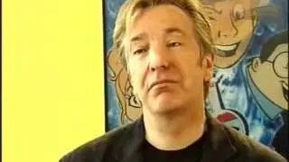 Alan Rickman interview for Help I'm a fish