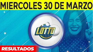 Sorteo Lotto y Lotto Revancha del miercoles 30 de marzo del 2022