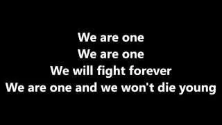 We Are One Lyrics by 12 Stones 1080p