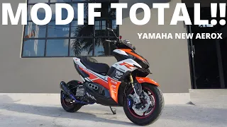 MODIFIKASI YAMAHA AEROX - TAMPIL BEDA BANGET!