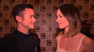 Joseph Gordon and Emily Blunt 'Looper' Interview - Comic Con 2012