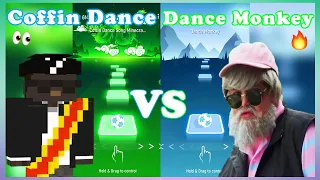 Minecraft Astronomia VS Tones and I Dance Monkey - Tiles Hop. TRZ