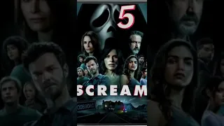 #scream Movies Ranked #ghostface Movies Ranked - #scream6  Build Up #shorts