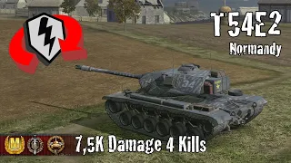 T54E2  |  7,5K Damage 4 Kills  |  WoT Blitz Replays