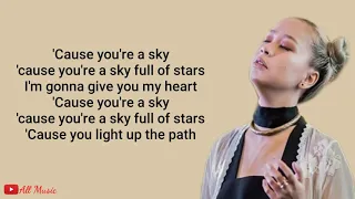 Lirik! A Sky Full Of Stars - Coldplay (Cover by Gloria Jessica)