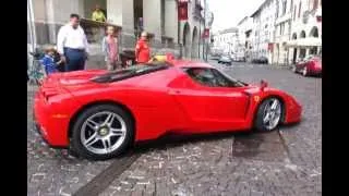 Ferrari Enzo crash