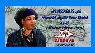 🔴 LIVE II JOUNAL 4h -  Liliane Pierre. Paul / DIM MA DIW - Marvel Dandin / Vandredi 20 Me 2022