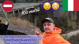 4K 🔞Podul sinucigașilor😞+AM CONDUS TOT LACUL GARDA PANA IN MUNTII DIN TRENTINO ITALIA🇮🇹