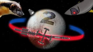 База на Плутоне на 1 ступени в Spaceflight Simulator, ЧАСТЬ 2! Коллаб с КВ-2! | #SFS