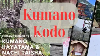 Japan: Solo hiking the sacred Kumano Kodo Pt 4 - Yunomine Onsen to Kumano Hayatama and Nachi Taishas