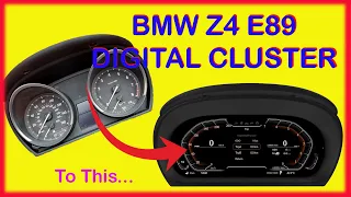 BMW Z4 E89 Digital Cluster Upgrade Installation - Part 1