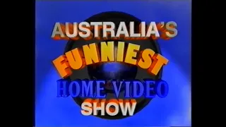 Australia's Funniest Home Video Show Channel Nine 29/9/1998