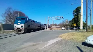 Amtrak Carolinian #80 (P080) in Raleigh (12/26/2021)