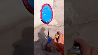 DIY Racket Repaint #shorts #viral #ytshorts #diy #painting