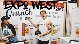 NATURAL PRODUCTS EXPO WEST 2018 (w/ Qrunch & Garden of Life)