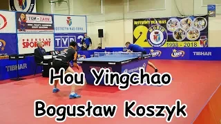 Hou Yingchao vs Bogusław Koszyk (Superleague 2018) 60fps