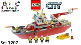 Lego City 7207 Fire Boat - Lego Speed Build Review