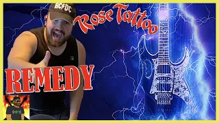 The Aussie Thunder!! | Rose Tattoo - Remedy (Studio Version) | REACTION