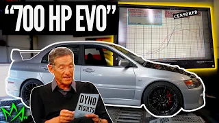 SELLER CLAIMED 708HP - DYNO Results Are IN! ( 2.3 Stroker Evo IX )