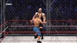 No Way Out PPV: John Cena vs Big Show - Full Steel Cage Match Sim (WWE 12')