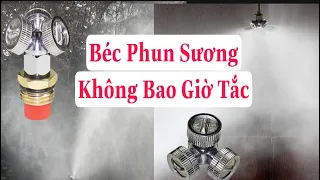 BÉC PHUN SƯƠNG - 3  CỬA, không bao giờ tắc rác